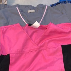 Size small scrub tops